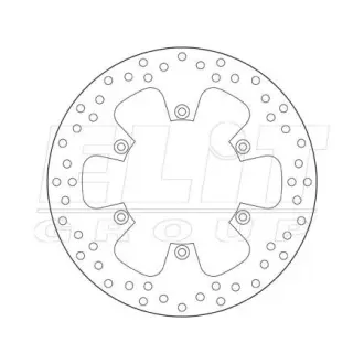 Гальмівний диск BREMBO 68B407F0