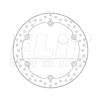 Гальмівний диск BREMBO 68B407K3