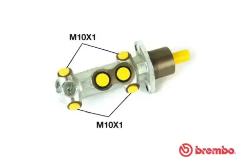 Гальмівний циліндр головний BREMBO M23 027