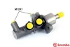 Гальмівний циліндр головний BREMBO M59039 (фото 1)