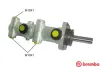 Гальмівний циліндр головний BREMBO M61 115 (фото 1)