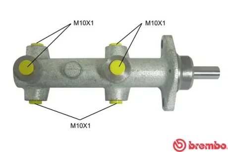 Гальмівний циліндр головний BREMBO M85 070