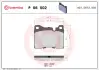 Тормозные колодки BREMBO P06 002 (фото 1)