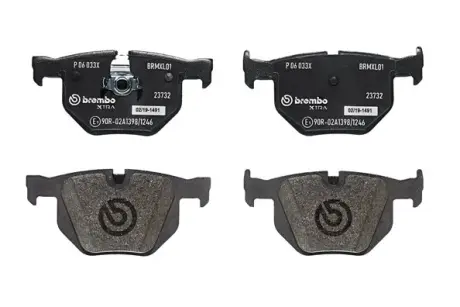 Тормозные колодки BREMBO P06 033X