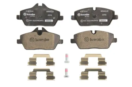 Гальмівні колодки BREMBO P06 034X