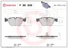 Тормозные колодки BREMBO P06 036 (фото 1)