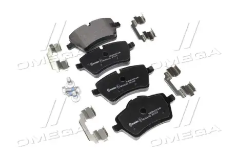 Гальмівні колодки BREMBO P06 051
