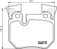 Тормозные колодки BREMBO P06 059 (фото 1)