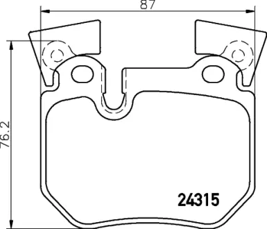 Тормозные колодки BREMBO P06 059