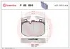 Тормозные колодки BREMBO P06 099 (фото 1)