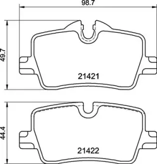 Тормозные колодки BREMBO P06 113