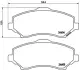Тормозные колодки BREMBO P11 025 (фото 1)