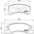 Тормозные колодки BREMBO P16 011 (фото 1)