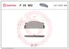 Тормозные колодки BREMBO P23 002 (фото 1)
