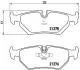 Тормозные колодки BREMBO P23 062 (фото 1)