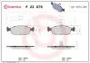 Гальмівні колодки дискові BREMBO P23 079 (фото 1)