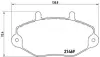 Тормозные колодки BREMBO P24 033 (фото 1)