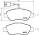 Тормозные колодки BREMBO P24 150 (фото 1)