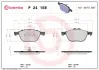 Тормозные колодки BREMBO P24 158 (фото 1)