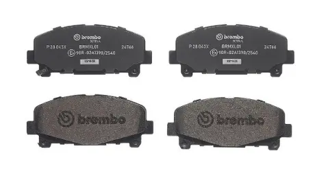 Гальмівні колодки BREMBO P28043X
