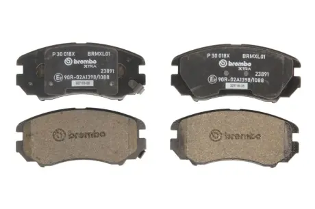 Тормозные колодки BREMBO P30 018X