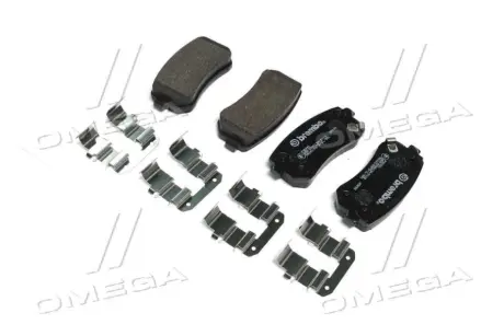 Тормозные колодки BREMBO P30 051
