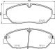 Гальмівні колодки BREMBO P30 090 (фото 1)
