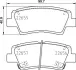 Тормозные колодки BREMBO P30 103 (фото 1)