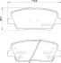 Тормозные колодки BREMBO P30 104 (фото 1)