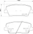 Тормозные колодки BREMBO P30 105 (фото 1)