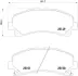 Тормозные колодки BREMBO P34 007 (фото 1)
