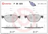 Гальмівні колодки дискові BREMBO P36 025 (фото 1)