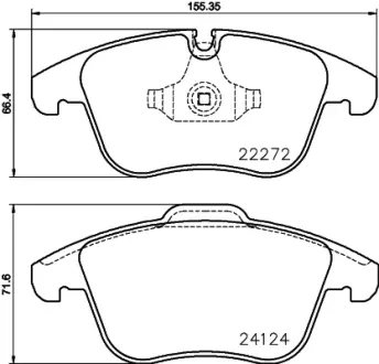 Тормозные колодки BREMBO P36 030