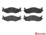 Тормозные колодки BREMBO P37 001 (фото 2)