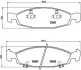 Тормозные колодки BREMBO P37 005 (фото 1)