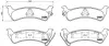 Тормозные колодки BREMBO P37 012 (фото 1)