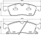 Гальмівні колодки BREMBO P37 027 (фото 1)