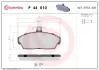 Тормозные колодки BREMBO P44 010 (фото 1)