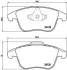 Тормозные колодки BREMBO P44 020 (фото 1)