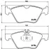 Тормозные колодки BREMBO P50 026 (фото 1)