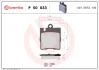 Гальмівні колодки дискові BREMBO P50 033X (фото 1)