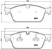 Тормозные колодки BREMBO P50 102 (фото 1)
