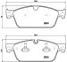 Тормозные колодки BREMBO P50 102X (фото 2)