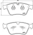 Тормозные колодки BREMBO P50 105 (фото 1)