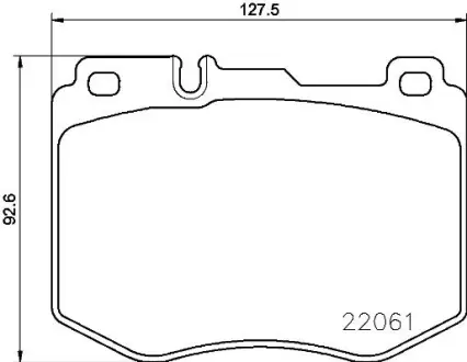 Тормозные колодки BREMBO P50 120