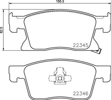 Тормозные колодки BREMBO P59 091