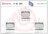 Гальмівні колодки BREMBO P61 031 (фото 1)