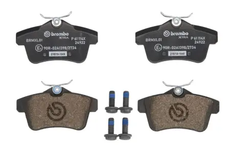 Тормозные колодки BREMBO P61 114X