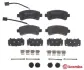 Тормозные колодки BREMBO P61 130 (фото 2)