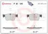 Гальмівні колодки BREMBO P61 135 (фото 1)